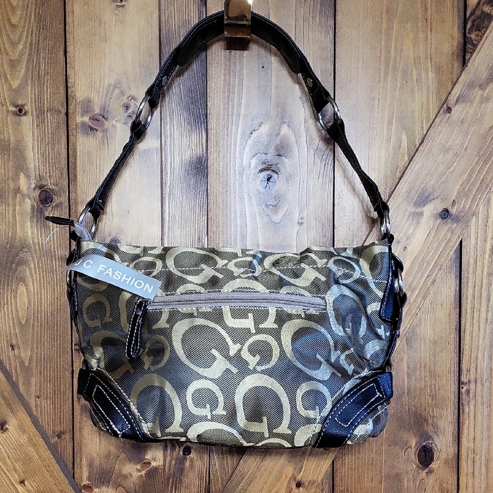 Women's Tan and Black Shoulder Bag,new